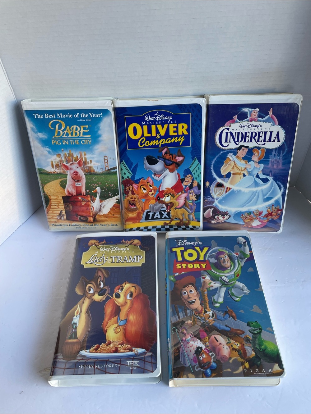 Disney Kids Classic Favorites Movie VHS Set - Lot of 5